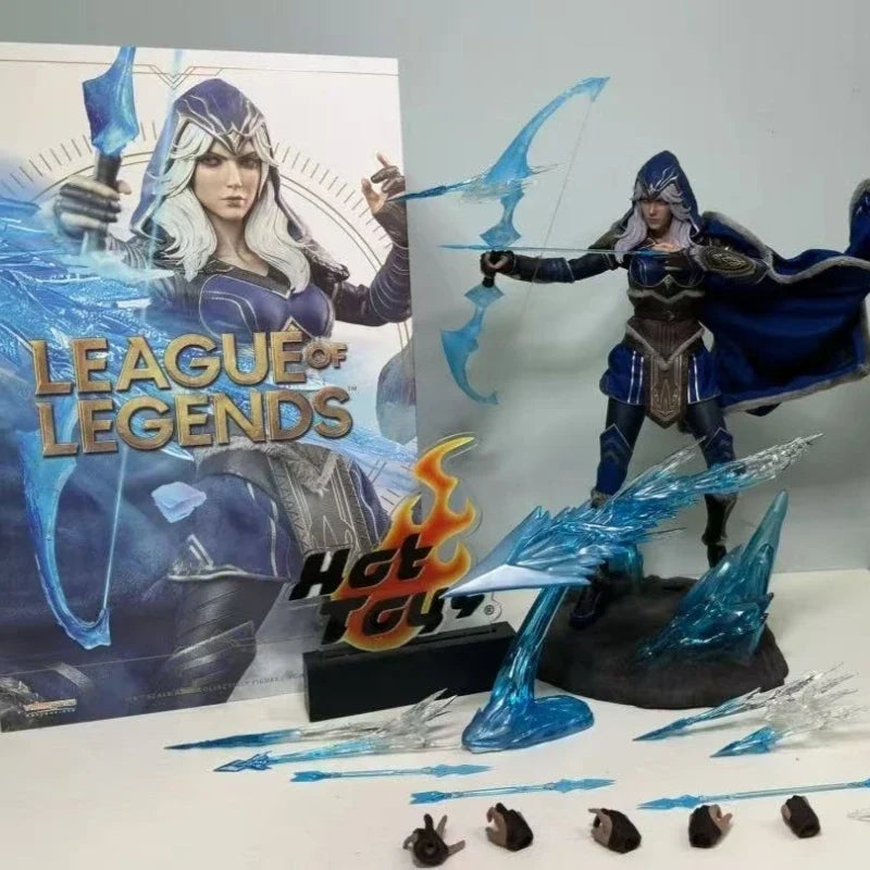 In Stock Hottoys Ht 1/6 Vgm60 League Of Legends Ice Shooter Ash Ashe 12inch Full Set Action Figure Model Toys For Collector