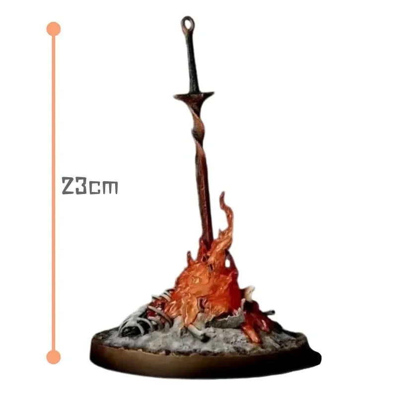 Dark Souls Bonfire Led Light  Action Figure Model Toys Bookshelf Ornament Creative Present For Friends