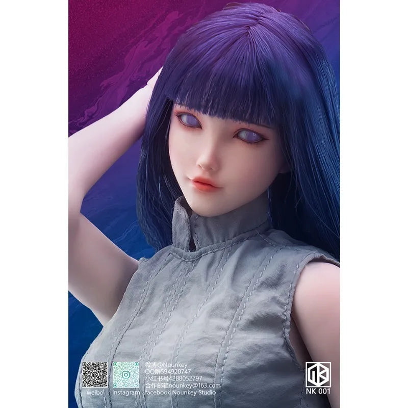 【 in Stock 】 Nounkey Studio Original NK001 NK 1/6 Pack Rubber Soldier Renren Wife Miss Cloth Clothes Movable Doll Model Toy