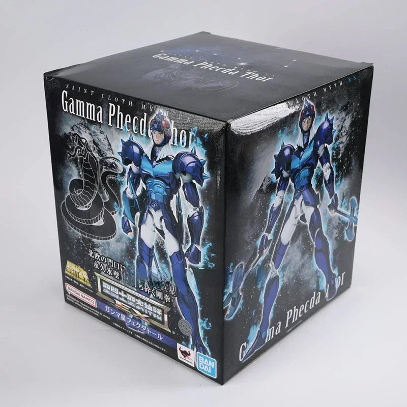 In Stock Bandai Saint Seiya Anime Figures SAINT CLOTH MYTH EX Gamma Phecda Thor Action Figures Toys Kids Gifts 25cm Model Doll