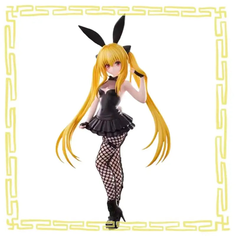In Stock Genuine Furyu To Love Eve Darkness Momo Belia Deviluke Bicute Bunnies Anime Figure Model Collector Ornament Toy Gift