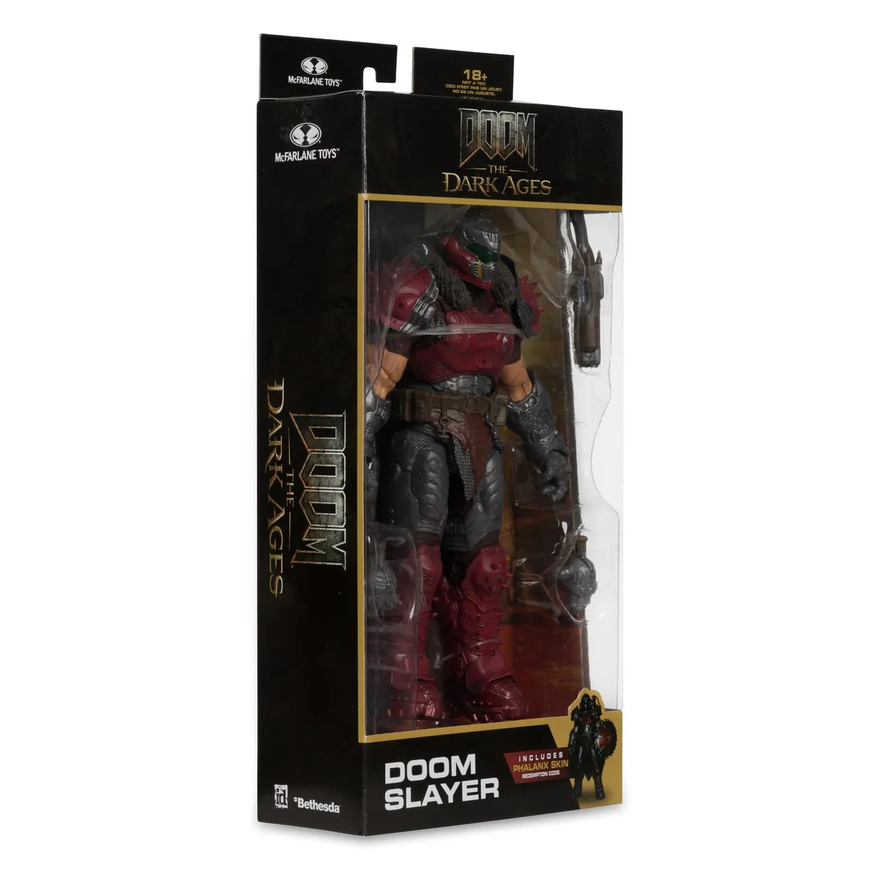 McFarlane Toys Doom Slayer w/Phalanx Skin (DOOM: The Dark Ages) 7" Action Figure Model Doll Garage Kit