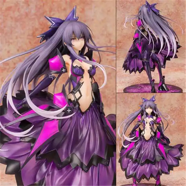 24cm Date A Live Yatogami Tohka Standing Position 1/7 Anime Figure Model Statue Collection Desktop Decoration Ornament Toy Gift