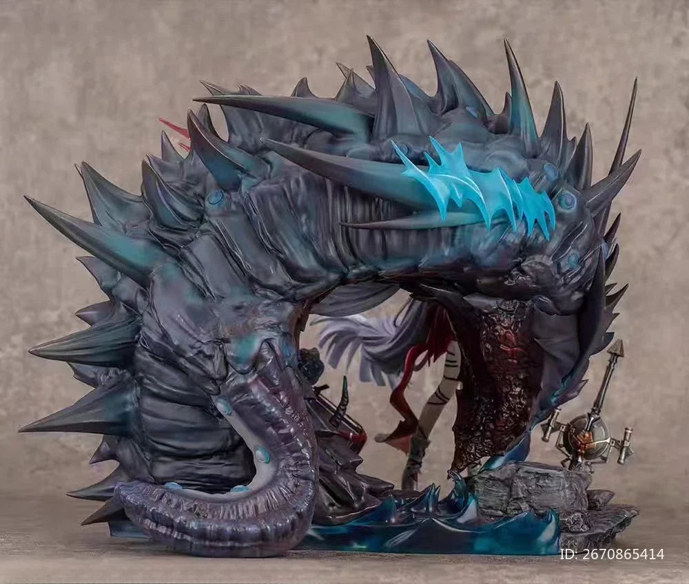 【Pre Sale/Customization】Arknights Skadi The Corrupting Heart Game Character Sculpture Action Figurals Statue Figures Collectible