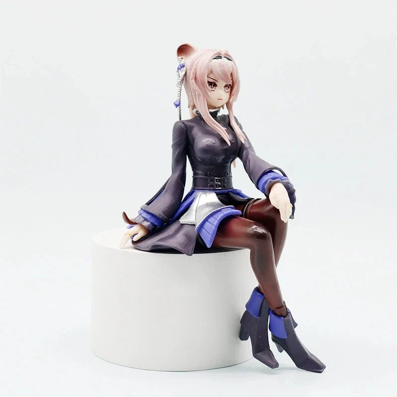 14cm Arknights Lin Anime Figure Noodle Stopper Figure PVC Action Figurine Model Collection Desk Decoration Figuart Toy Kid Gifts