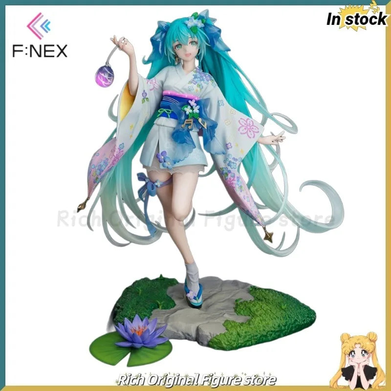 【In Stock】Original F:NEX POPPRO Hatsune Miku 25cm 1/7 Scale Anime Figure Model Toy
