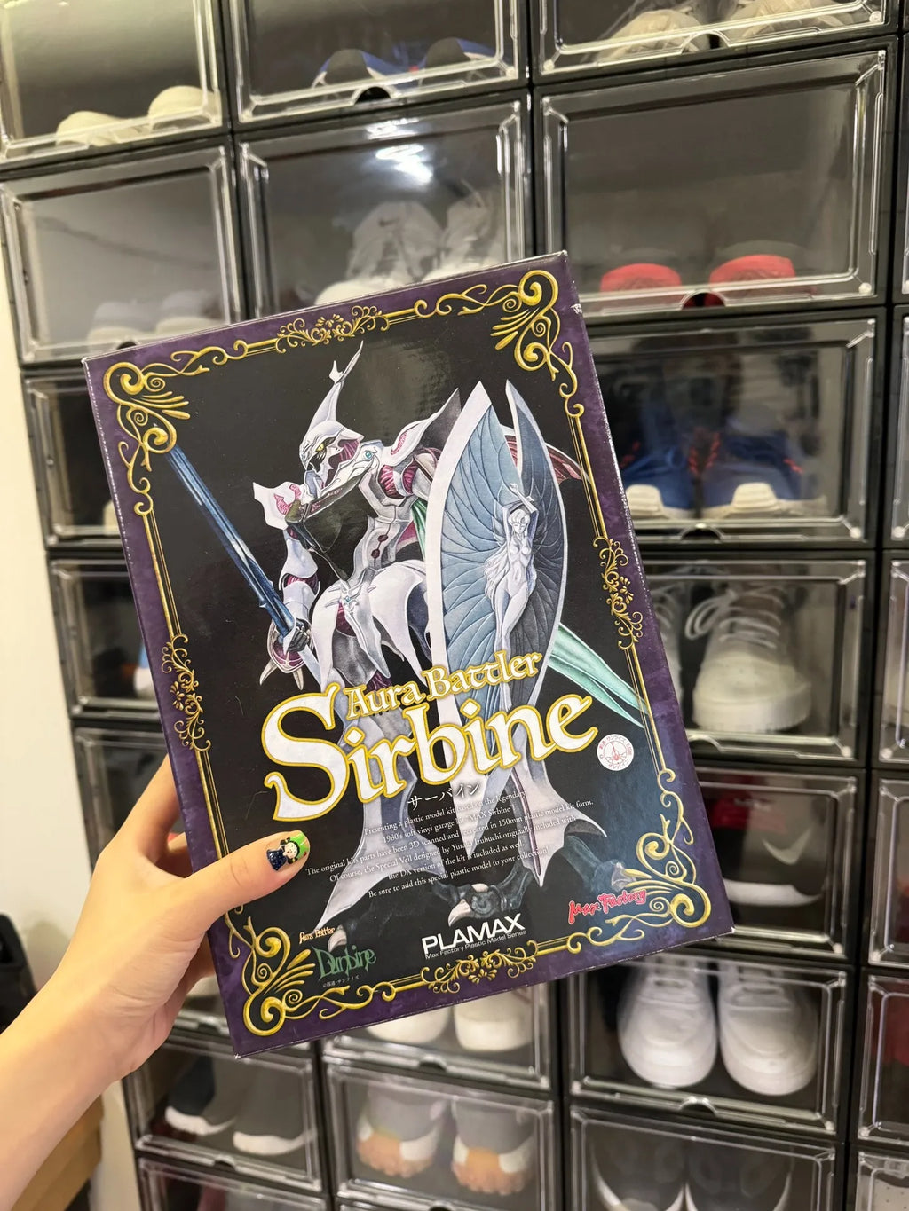 original Max Factory PLAMAX New Story of AURA BATTLER Dunbine BELLVINE Action Figure Toys Ornaments Gifts