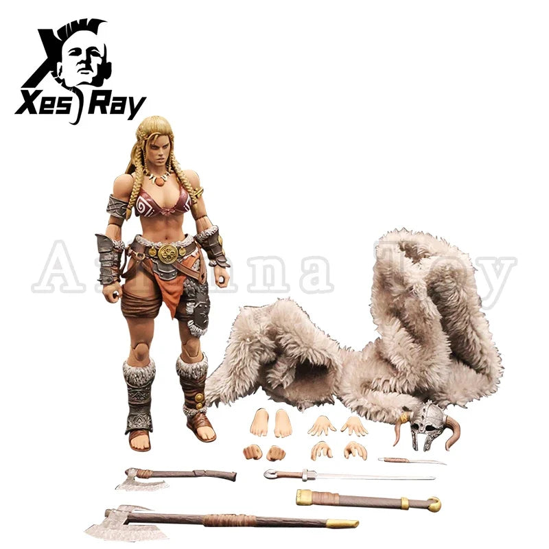 XesRay Fight For Glory 1/12 Action Figure Combatants 2025 Event Exclusive Gold Hildr Anime Model For Gift