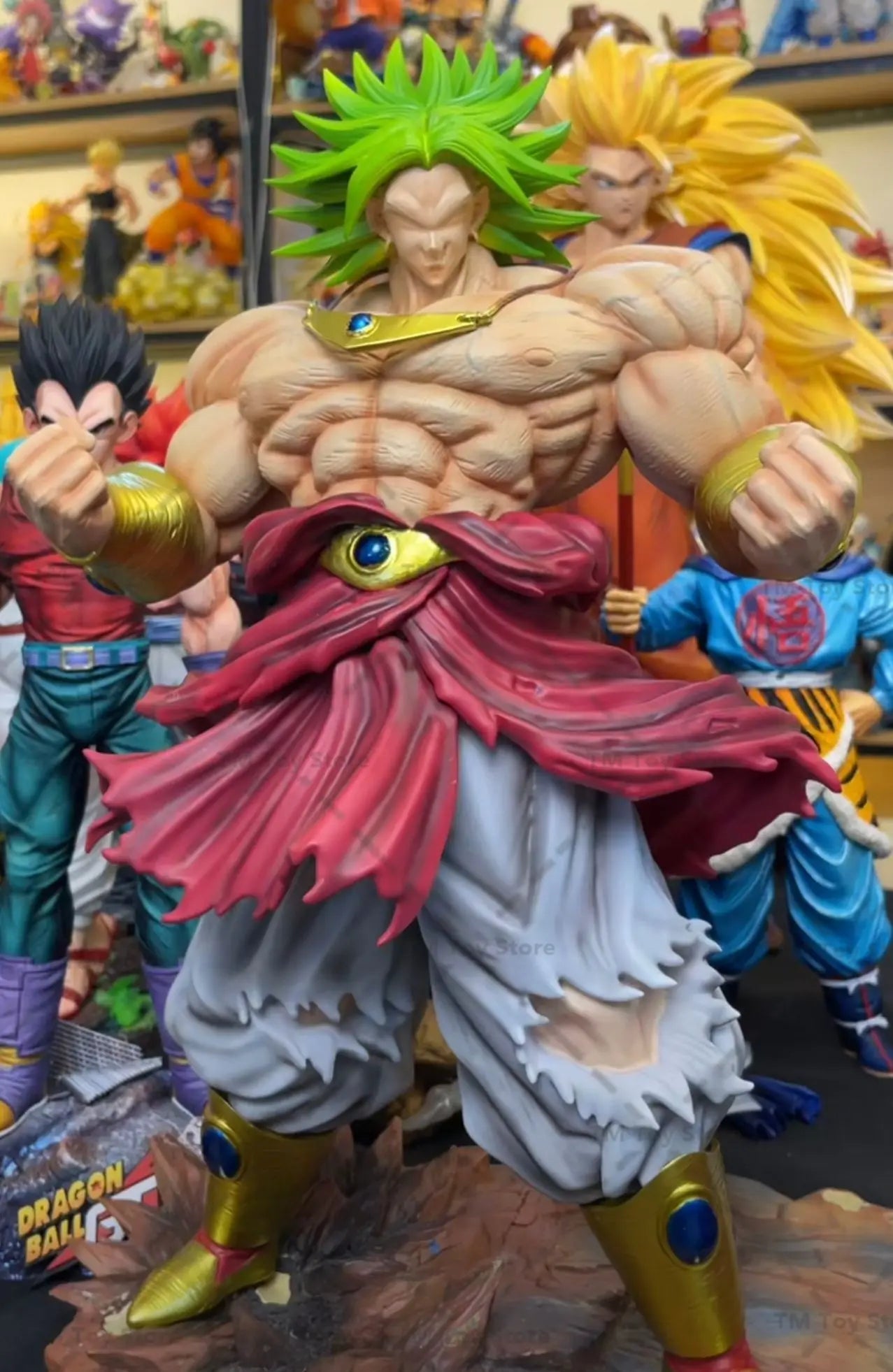 New JG Studio Dragon Ball Broli Anime Figure 35cm Super Saiyan Broli Figurine PVC Statue Collection Model Toys Gifts HOT-presale