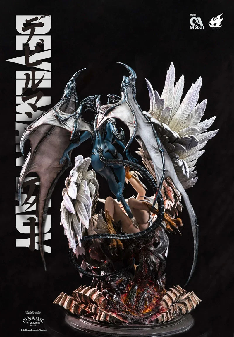 HotCat Studio Lilith Vs Devilman Lady GK Limited Edition Resin Statue Figure Model Collectible Artwork