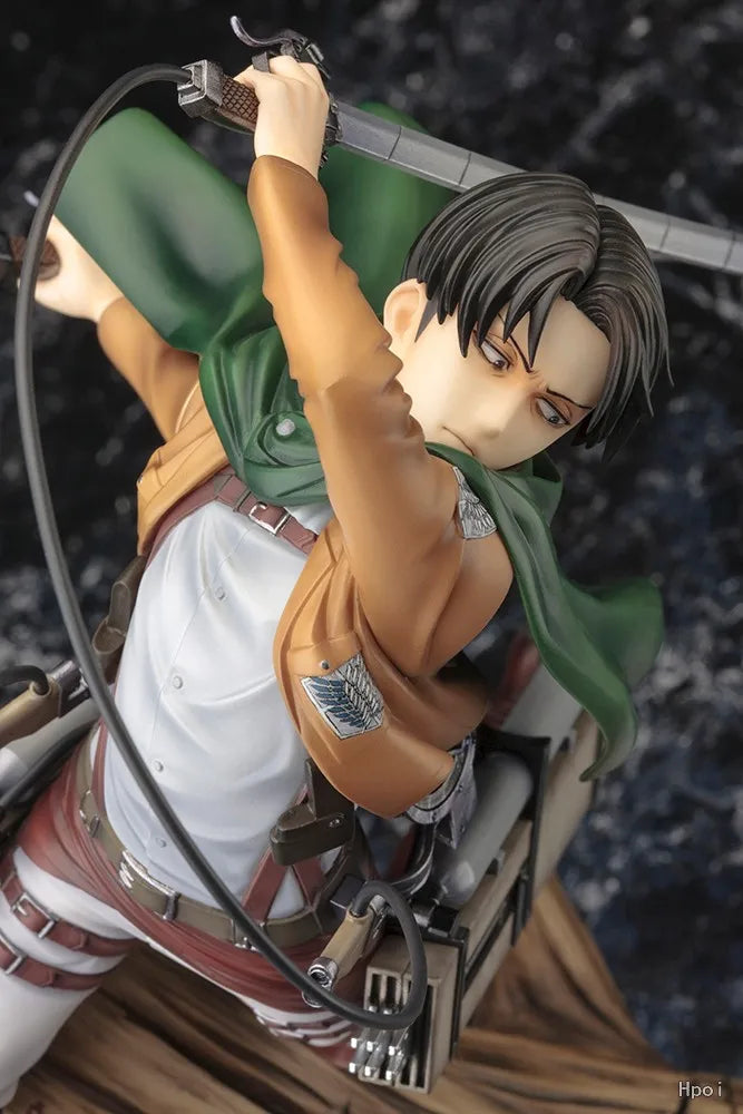 Original in Stock KOTOBUKIYA ARTFX J Attack on Titan Levi Ackerman 1/8 Figures Model Toys Gifts Collection Ornaments