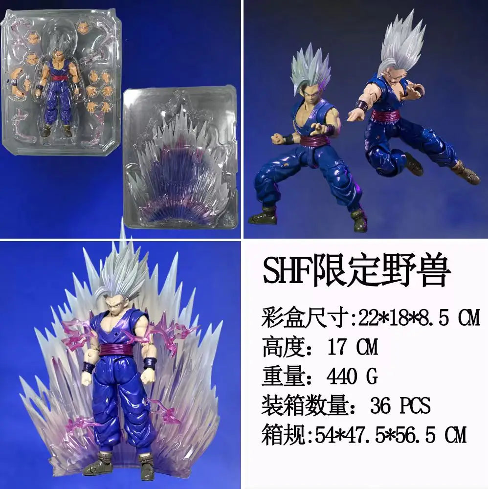 2025 New Cj Sdcc S.H.Figuarts Exclusive Edition Son Gohan Beast Action Figure Model Original Collector Figurine Toy In Stock