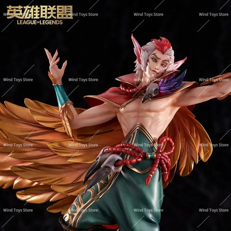 HobbyMax League of Legends Anime Figure Rakan and Xayah 1/7 Original Figurine Collection Boxed Ornaments Model Doll Toys