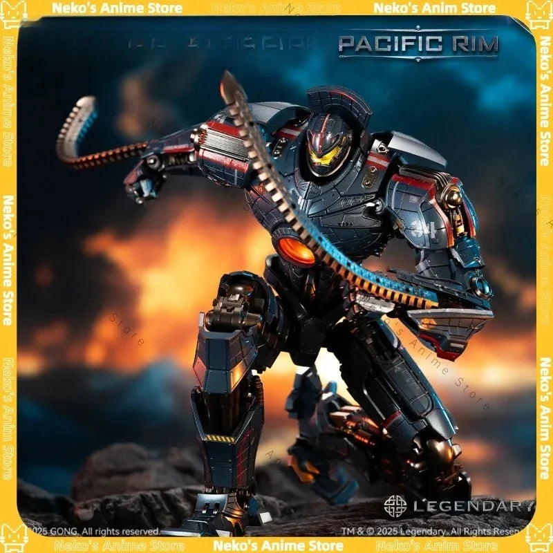 【In Stock】GONG Pacific Rim Gipsy Danger Alloy Articulated Figure Anime Model Trendy Toys Desktop Doll Collectibles Gift Figure