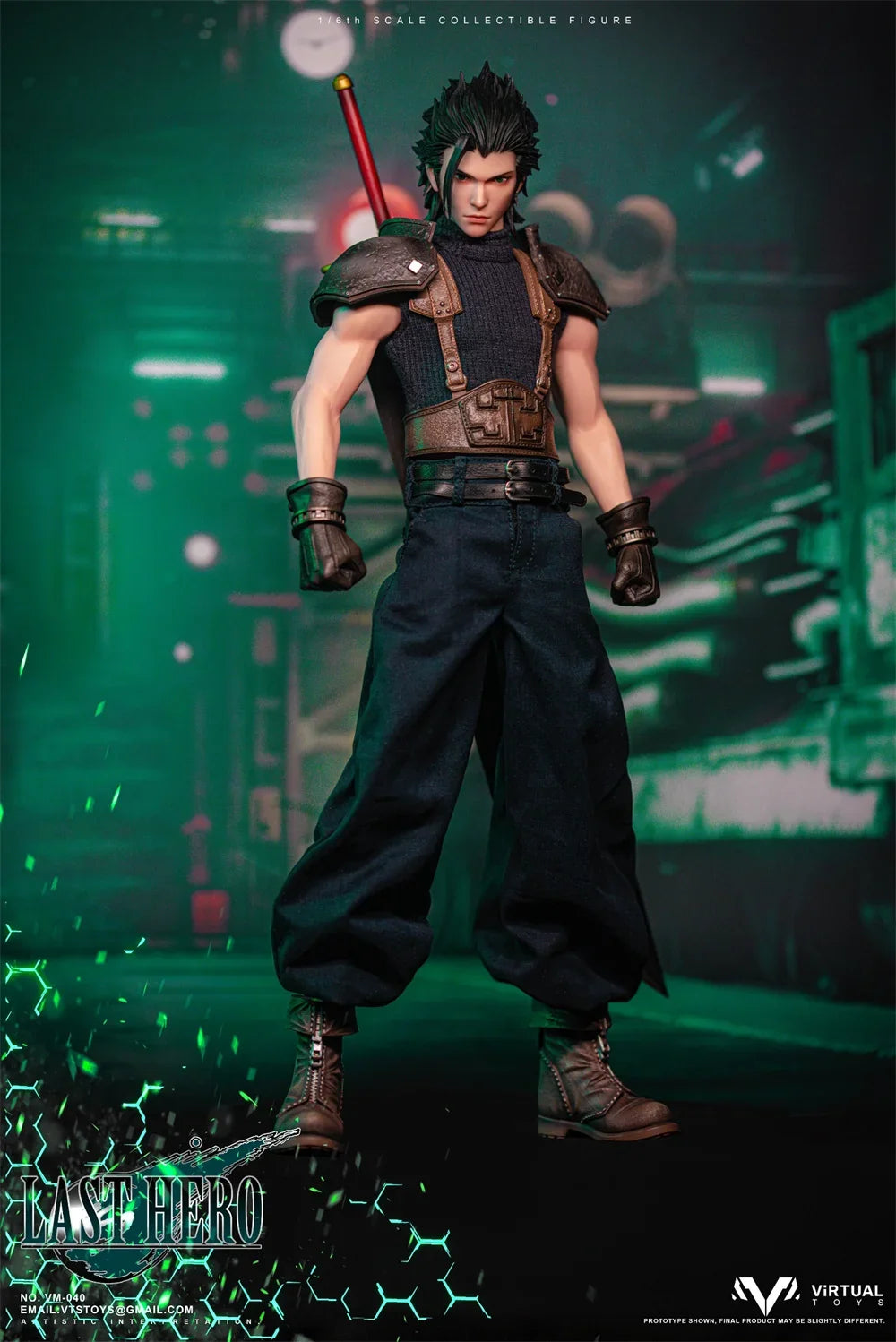VTSTOYS vm-040 1/6 Scale The Last Hero Zack Male Soldier Full Set For 12Inch Action Figure Collctible Model Toys Gifts