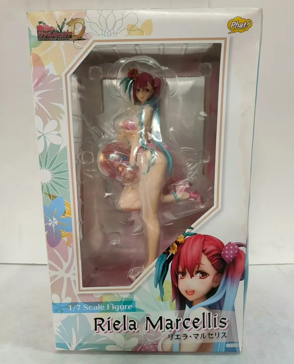 In Stock Original Phat! Valkyria Chronicles Duel Riela Marcellis Toys Model Decoration Gift Collection