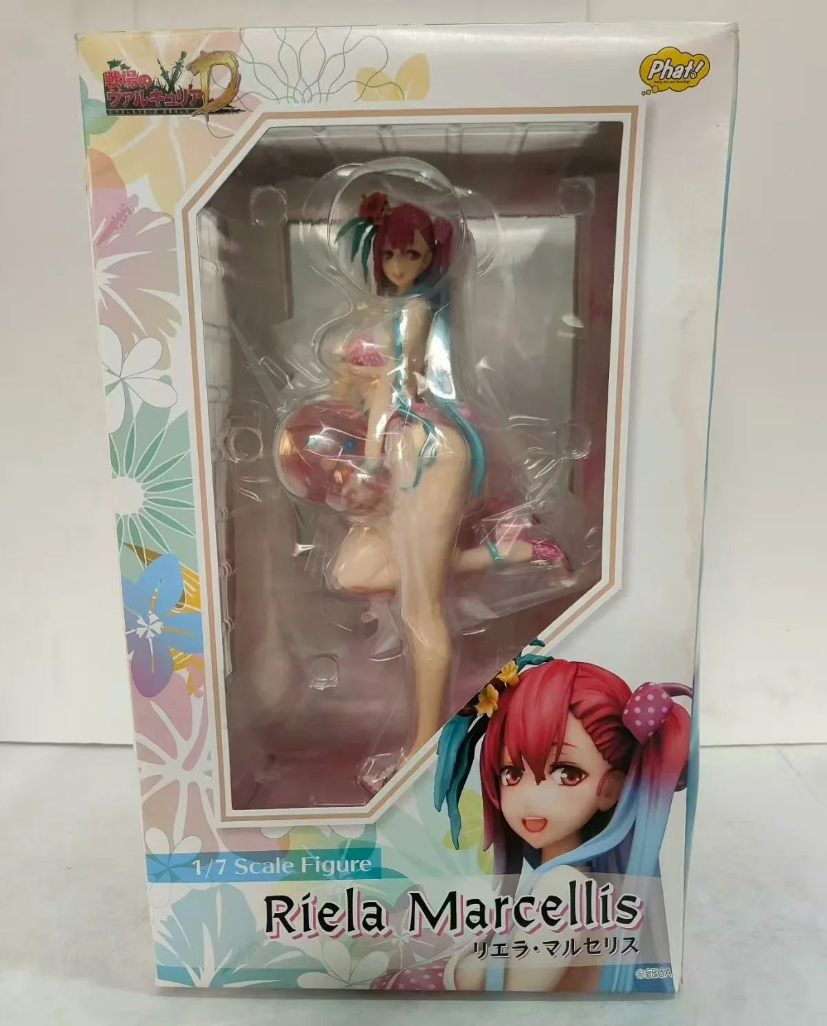 In Stock Original Phat! Valkyria Chronicles Duel Riela Marcellis Toys Model Decoration Gift Collection