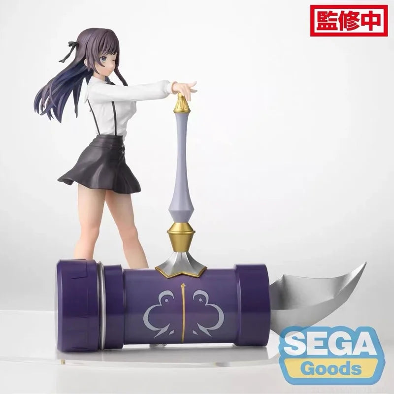 Genuine Sega I May Be A Guild Receptionist But I Will Solo Any Boss To Clock Out On Time Luminasta Alina Clover PVC Figure Model