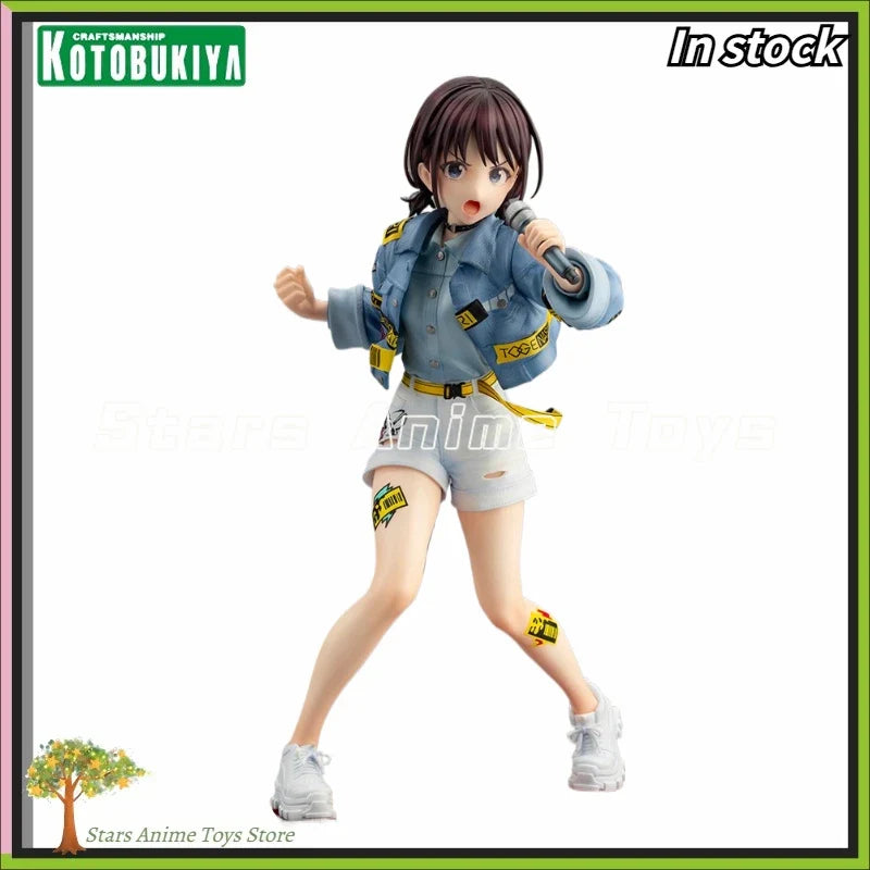 Original Kotobukiya GIRLS BAND CRY  NINA ISERI 1/7 Animation Figures Models Toys