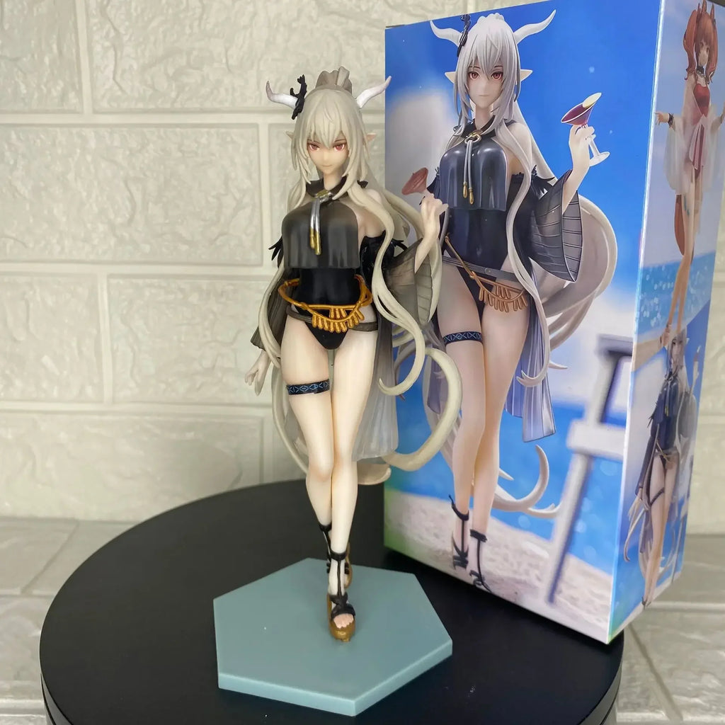 19Cm Ark of Tomorrow, Shining, Summer, Swimsuit Figures Anime Games PVC Action Figures Collectible Model Doll Toys