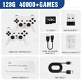 M15 Pro Game Stick Retro Video Game Console with Wireless Gamepads Controller Mini TV Handheld Game Player 64/128G 40000+ Games