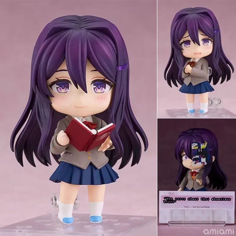 Monika White Dress Anime Girl Figure Pop Up Parade Literature Club! Sayori Action Figure Natsuki/Yuri Figurine Model Doll Toys