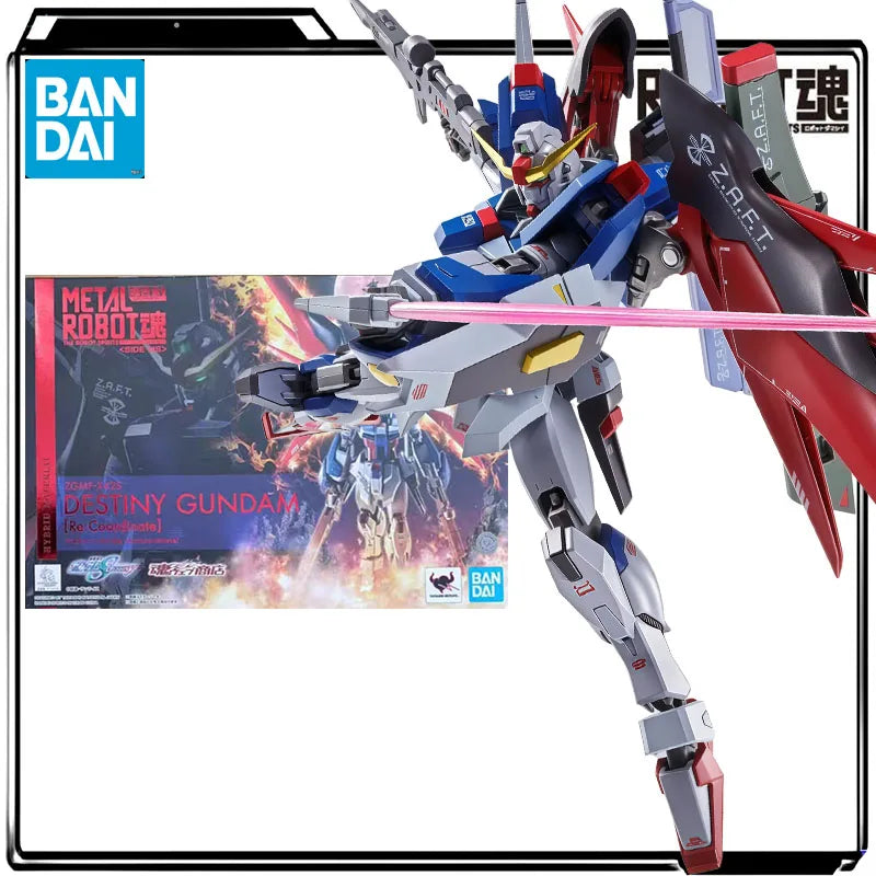 Bandai Genuine THE ROBOT SPIRITS Anime Figure ZGMF-X42S Destiny Gundam [Re:Coordinate] Action Figure Toys for Boys Kids Gift