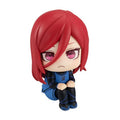 *10cm Blue Lock Anime Figure Look Up Isagi Yoichi/Nagi Seishiro Action Figure Bachira Meguru Figurine Collection Model Doll Toys
