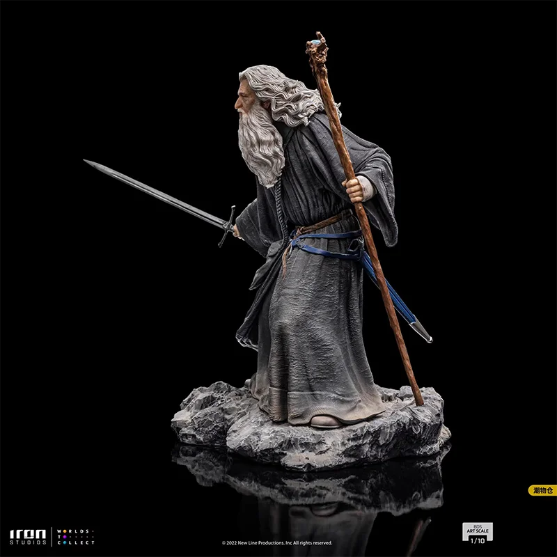 Original IRON STUDIOS 1/10 WBLOR70222-10 Gandalf Collectible Statue Ornaments Figure Model Toys7.8 inches