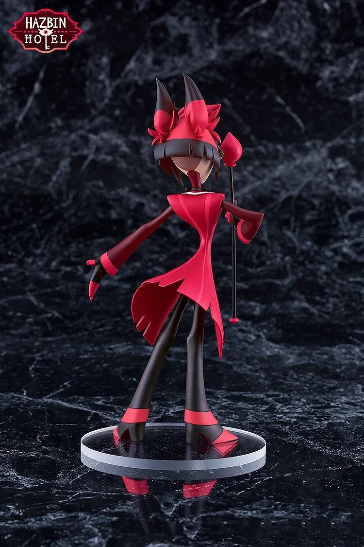 Original POP UP PARADE Hazbin Anime Hotel Alastor Action Figure Toys PVC Model Collection Animation Figurine Doll Gift