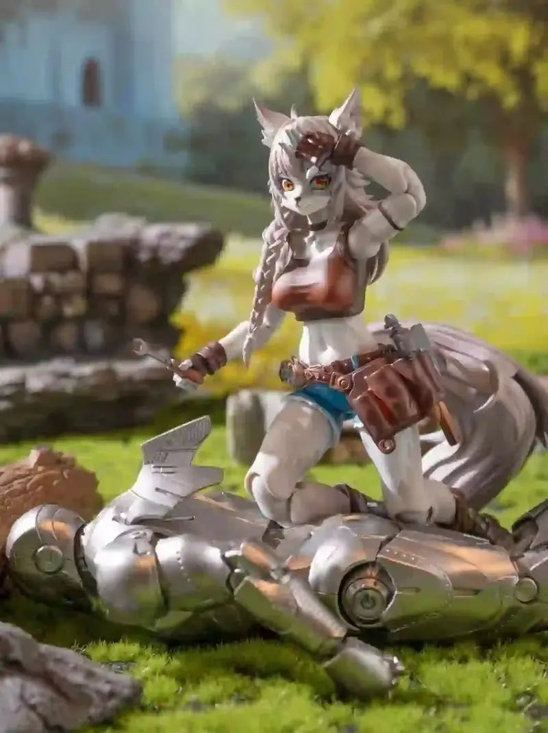 New In Stock Ladotoys Era-001 Liya-Alopex Fix Ver. Model Toys Collectible 1/12 Fox Beautiful Girl Mystic Land Furry Fandom Toys