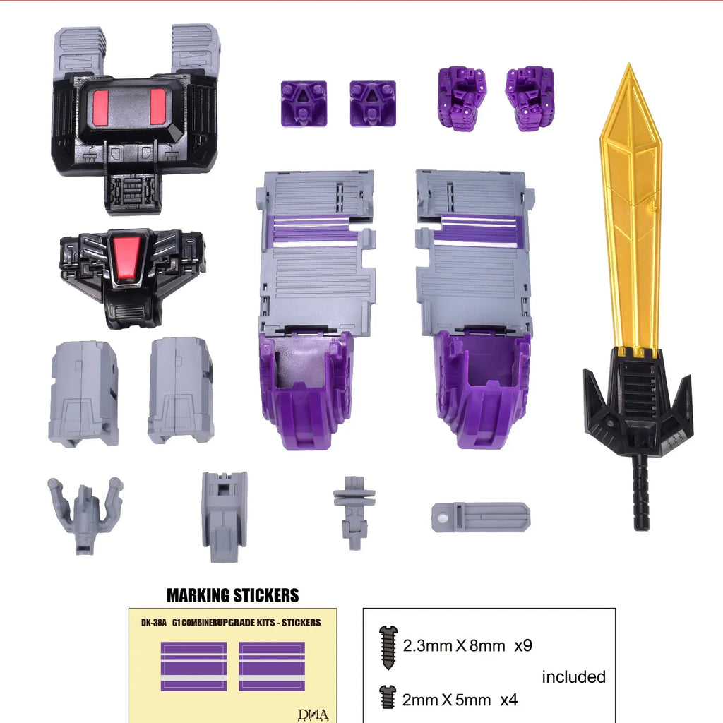 Transformation Toys DNA DK-38A Japanese Version of The Evolution of The World G1 Feitianhu Accessories Figure Model Toy