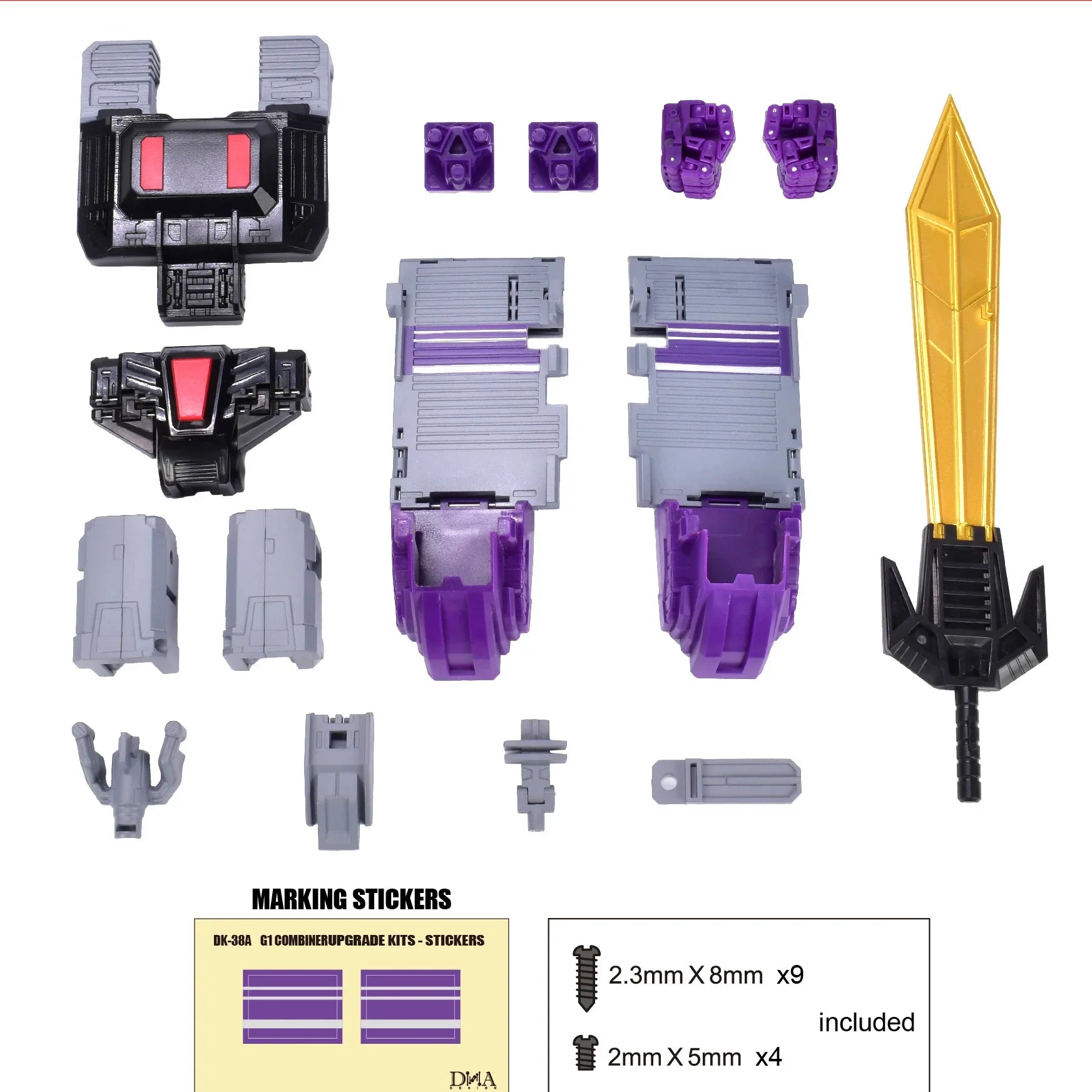 Transformation Toys DNA DK-38A Japanese Version of The Evolution of The World G1 Feitianhu Accessories Figure Model Toy