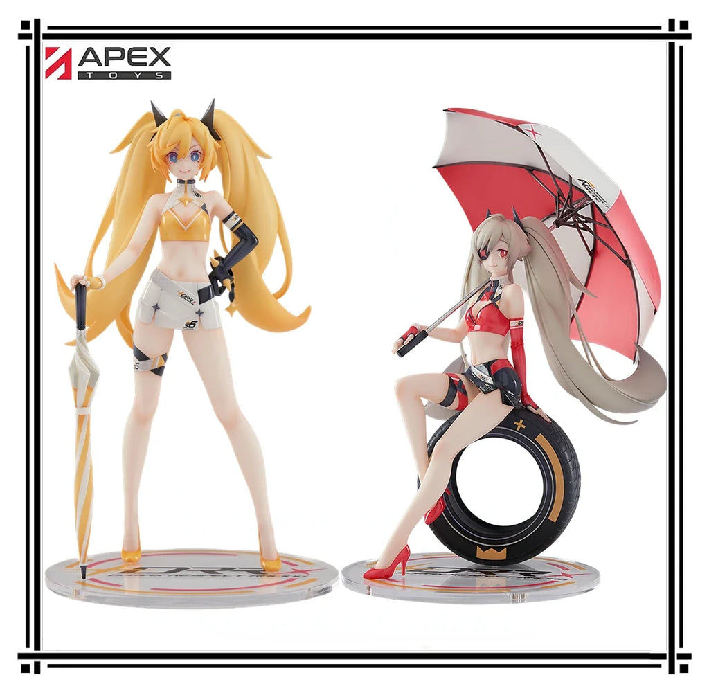 In Stock Original APEX-TOYS DJMAX RESPECT V RACE QUEEN EL Claire / Phil Animation Figures Models Collection Gifts Toys