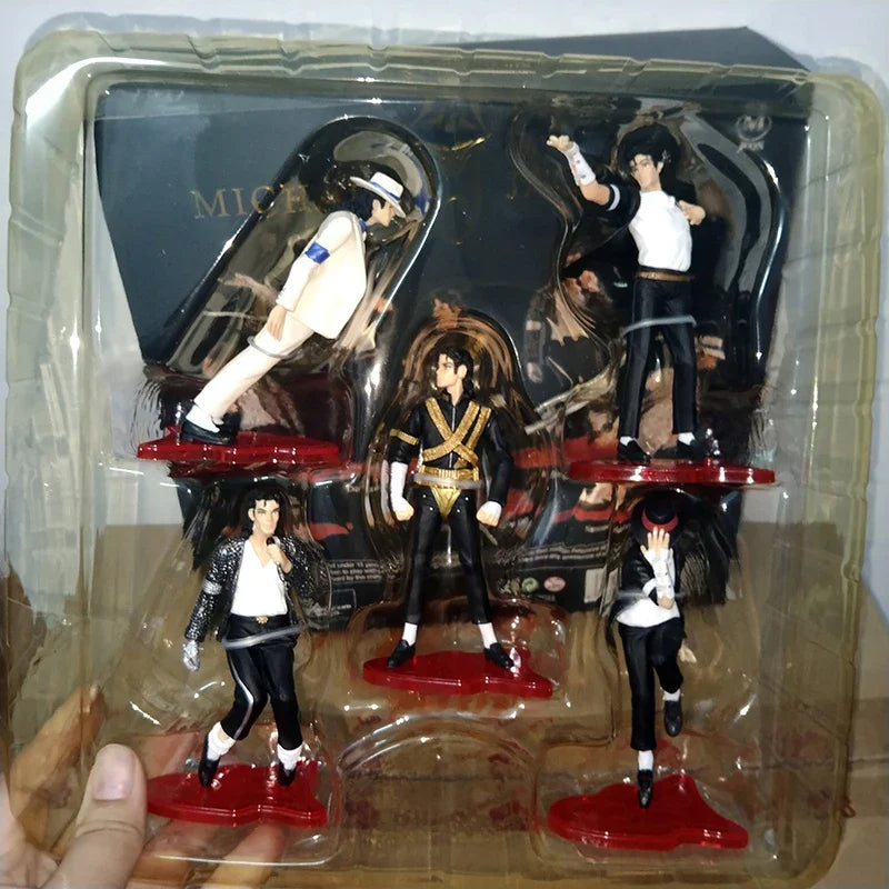 Michael Jackson Smooth Criminal Moonwalk Action Figure Collection Model Toys Figma 096 Michael Jackson MJ Thriller Collection