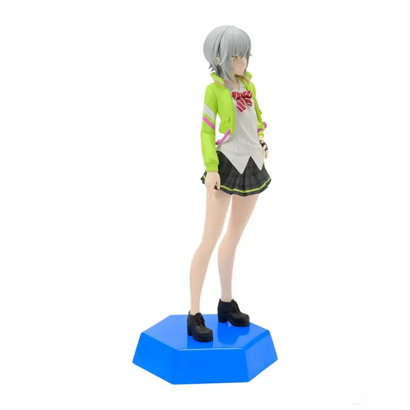 Genuine Sega Hatsune Miku: Colorful Stage! Desktop Decorate Collections Hinomori Shiho In Stock Original Anime Figure Model Toys