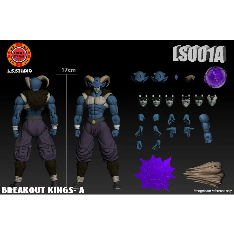 Shipping Soon! L.S.Studio Dragon Ball Super Moro Figure Breakout Kings A B Anime Action Figures Figurine Model Toys Gifts