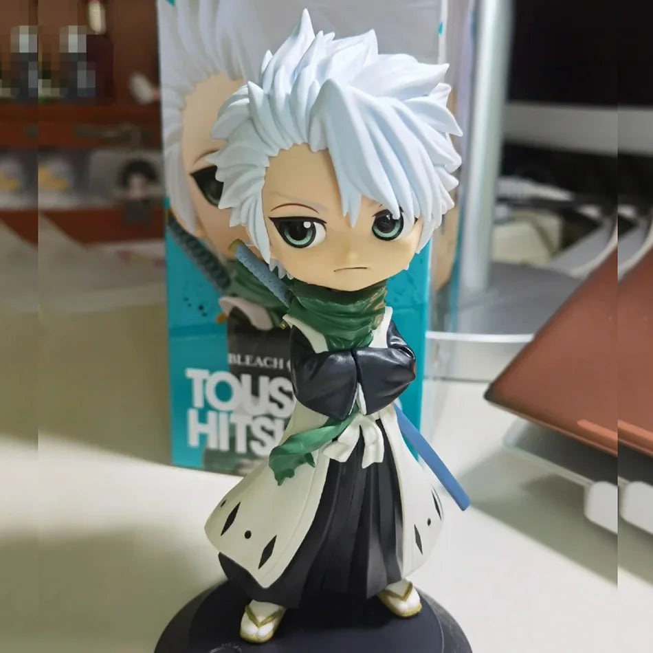 Anime BLEACH Hitsugaya Toushirou Figure Q Version Realm New Chapter Death Thousand Years Blood War Model Toy Doll Gift