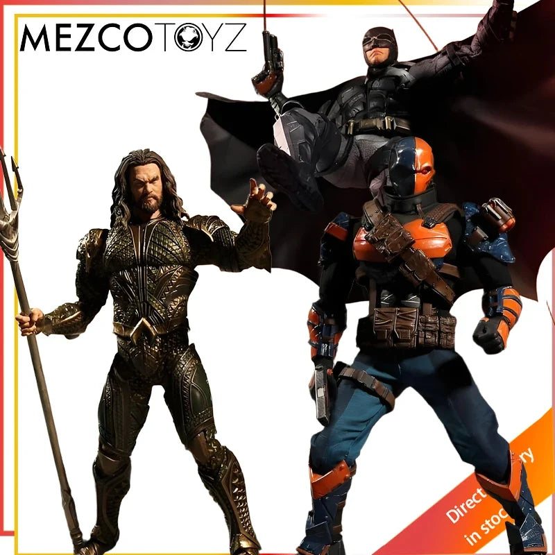 MEZCO TOYZ Original COLLECTIVE Series Aquaman Death Knell Batman Collectible Figure Action Joint Mobility Figure Model Toys