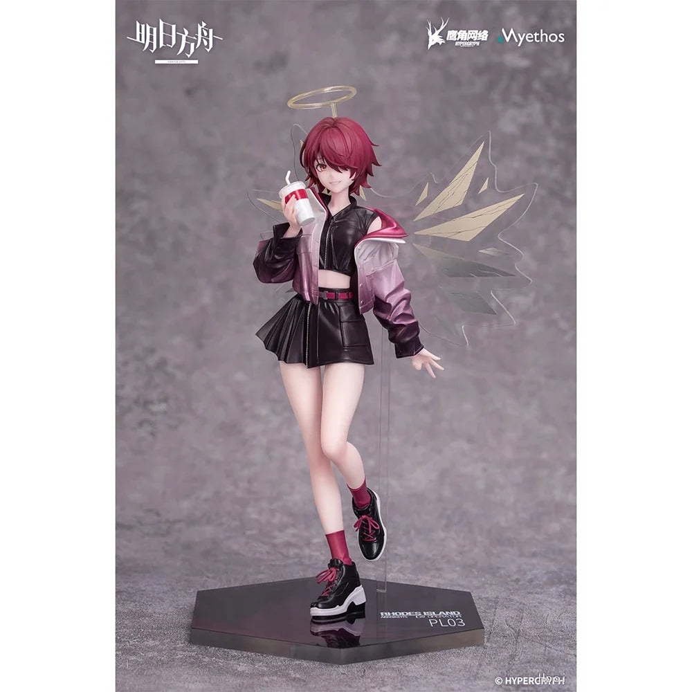 IN Stock Original Myethos Gift+ Arknights Exusiai Ambience Synesthesia Ver. 1/8 Anime Figure PVC Model Collectible Toys 22Cm