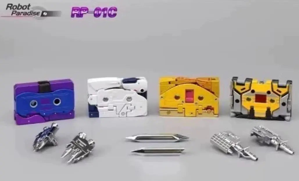 In Stock Transforming Toy FT RP02 Soundboard Black Recorder RP01C Tape Collectible Model Gifts