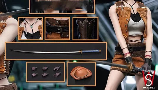 1/6 Maßstab Frauenkleidung Lila Badeanzug Set Gelb West Cowgirl Anzug für 12-Zoll Actionfigur Soldat SWTOYS FS066 FS067 FS068