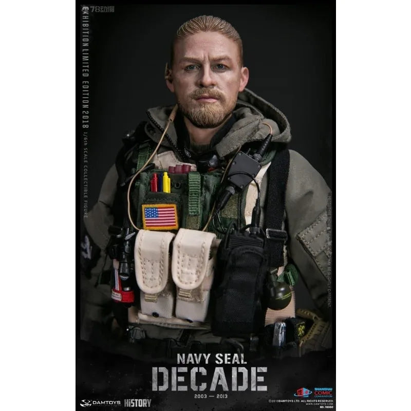 DAMTOYS Original ELITE SERIES Series Navy SEALs (Ten Year Journey) Finished Product Movable Soldier Model Boy's Gift Collect