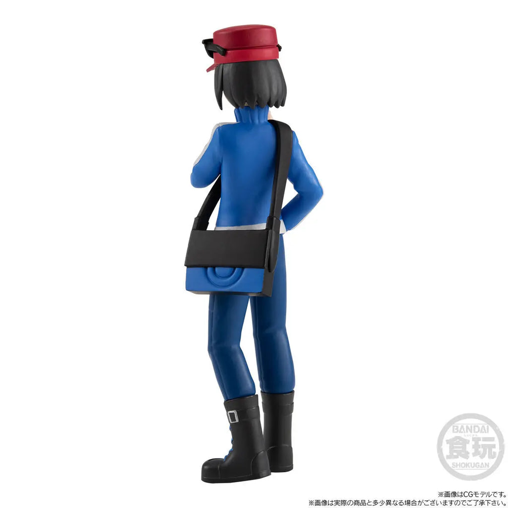 Original BANDAI Shokugan Anime Pokemon Scale World Calme Mahoxy Brigarron Pocket Monsters Action Figure Toys PVC Model Dolll