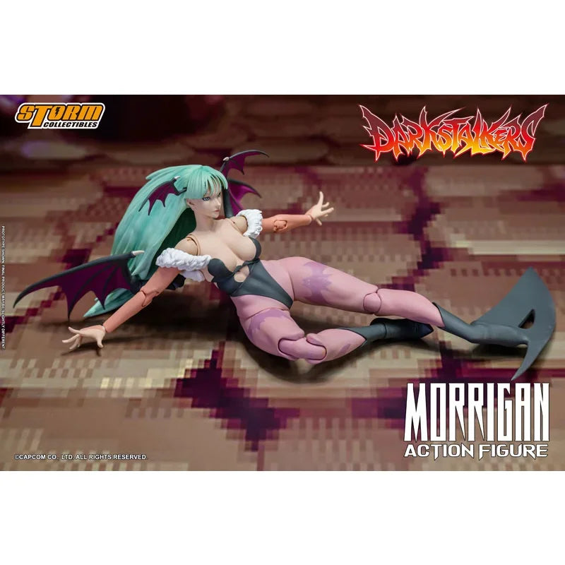 Original Storm Toys Darkstalkers Morrigan Aensland In Stock Anime Action Collection Figures Model Toys