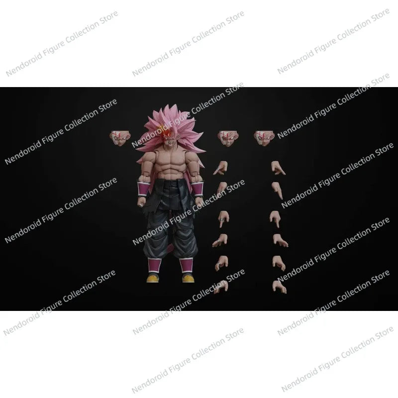 1/12 Kong Shf Dragon Ball Super Goku Black Super Saiyan 3 BD030 Anime Action Figure Collectible Movable Joint Doll Model Toys