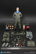 In Stock DID MA80182 US F14 Pilot - Tom and Nick 1/6 Action Figure 12inch Full Set Model Toys Collection