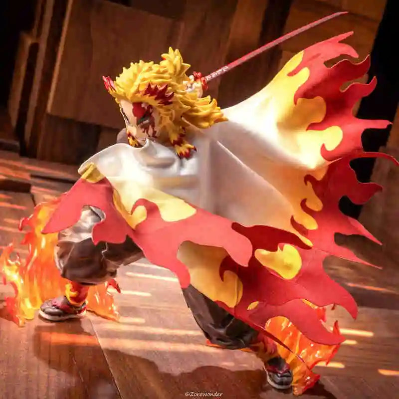 Devil Killer 1/12 Anime Buzzmod Jingshilang Lun Wukong Flame Hashira Cloak 6-Inch Action Figure Model Toy