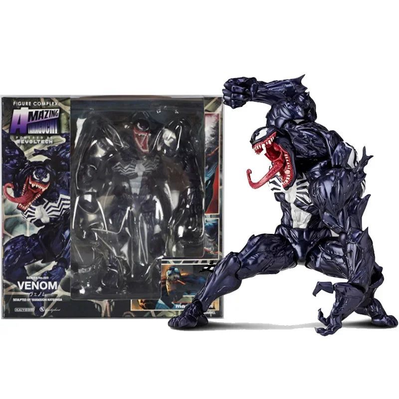 Marvel Charakter Venom in Movie The Amazing Spiderman BJD Figur Modell Spielzeug 18cm