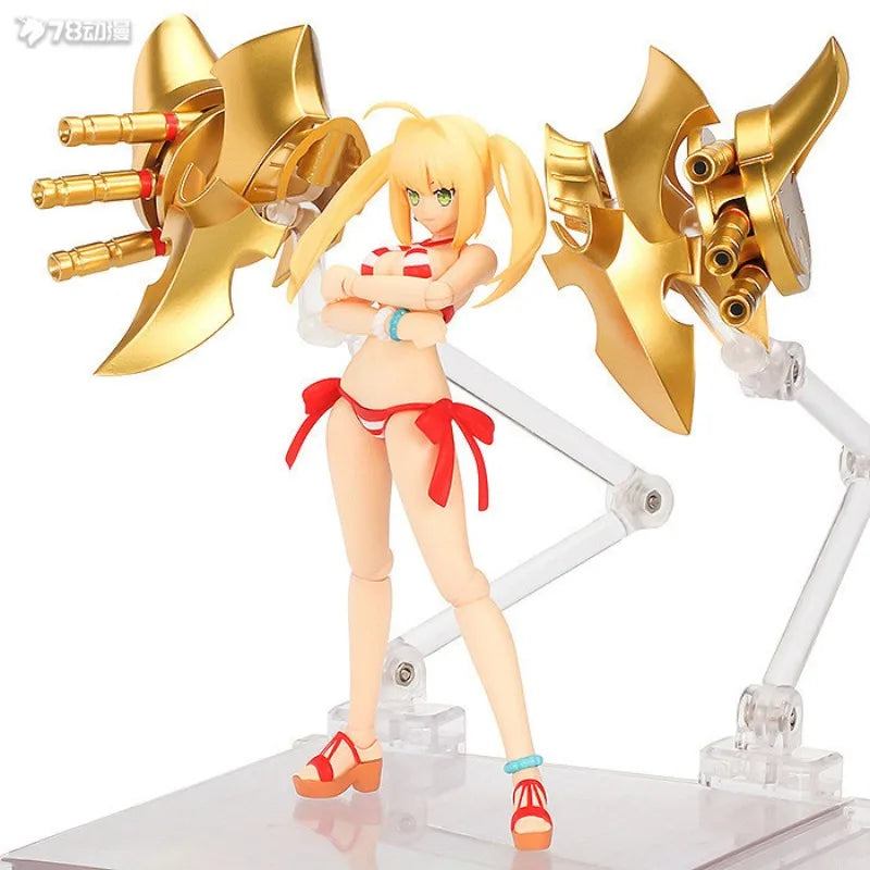Thousand Value Practice Original Finished Movable Doll Series Nero Claudius Anime Action Figure Model Toys Model Gifts for Boys
